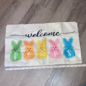 Peeps Welcome Pillow Case